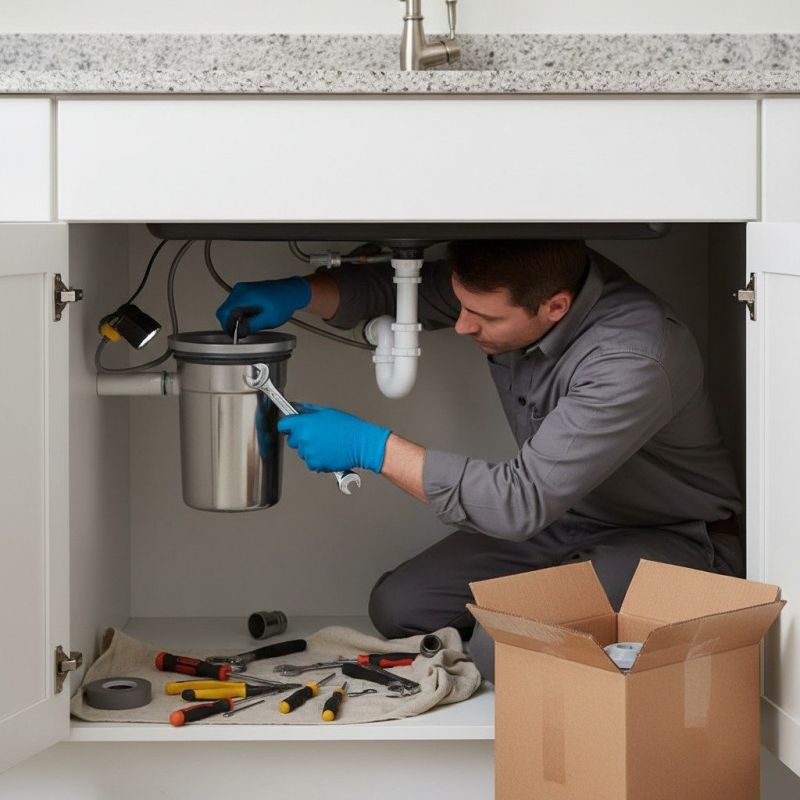Garbage Disposal Replacement detail